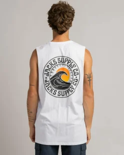 Rising Sun Muscle Tank