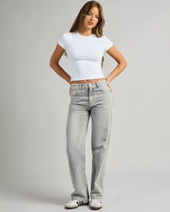 Rocker Straight Leg Jeans