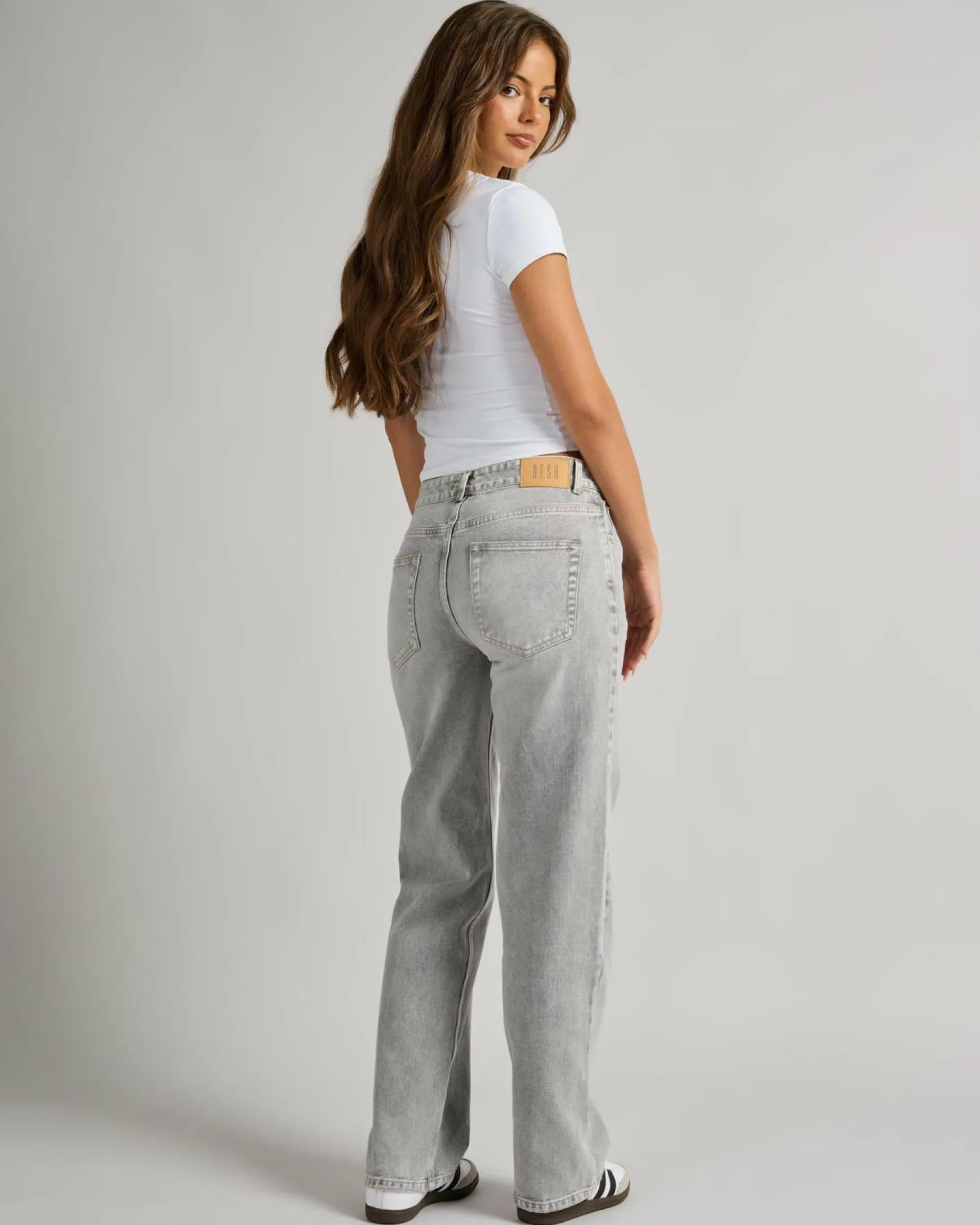 Rocker Straight Leg Jeans