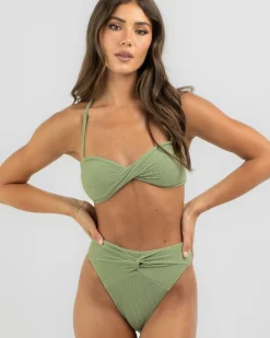 Rockford Twist High Waist Bikini Bottom
