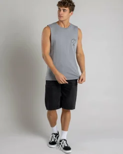 Rod Of Asclepius Muscle Tank