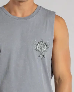 Rod Of Asclepius Muscle Tank