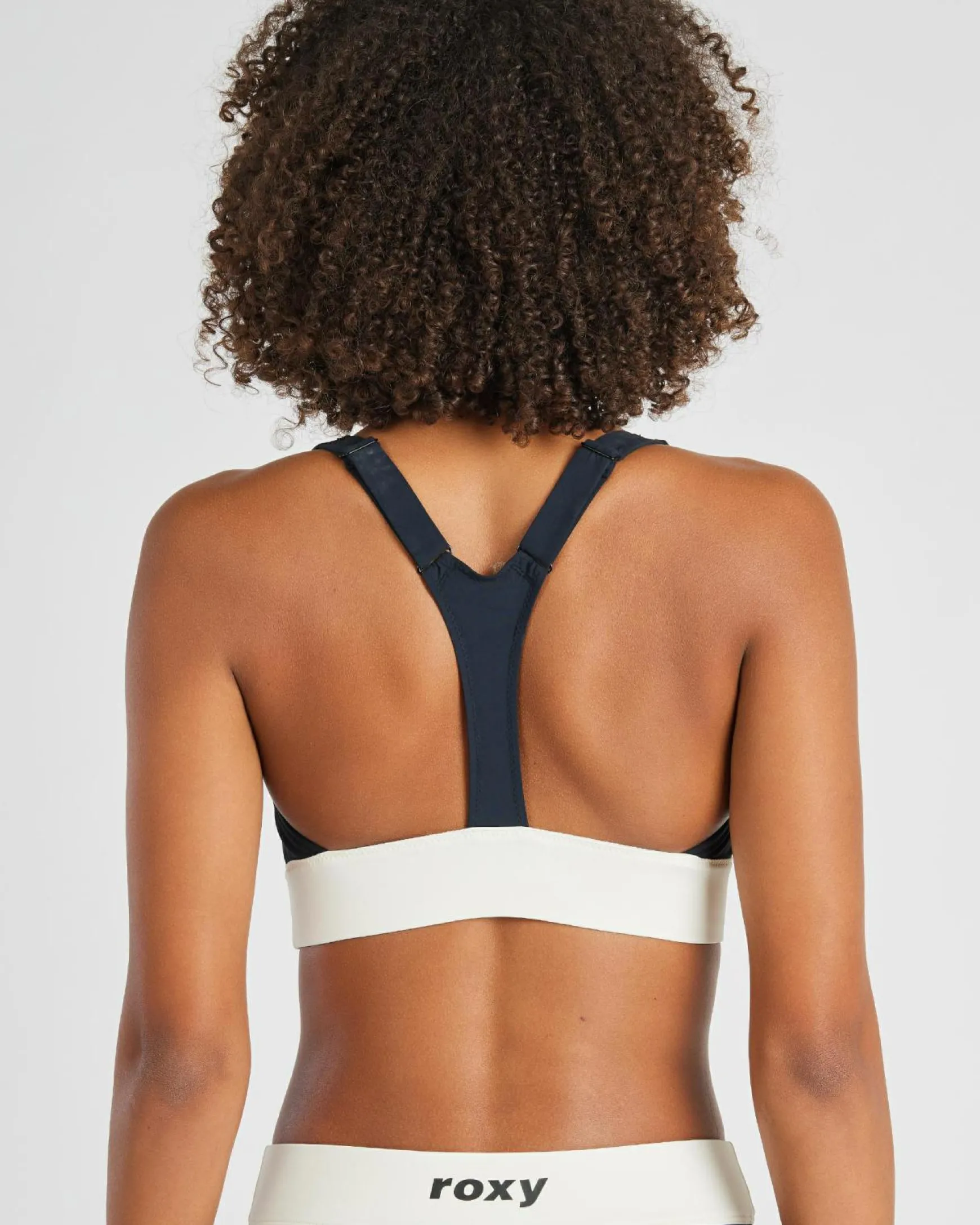 Roxy Active Colourblock Bralette Bikini Top