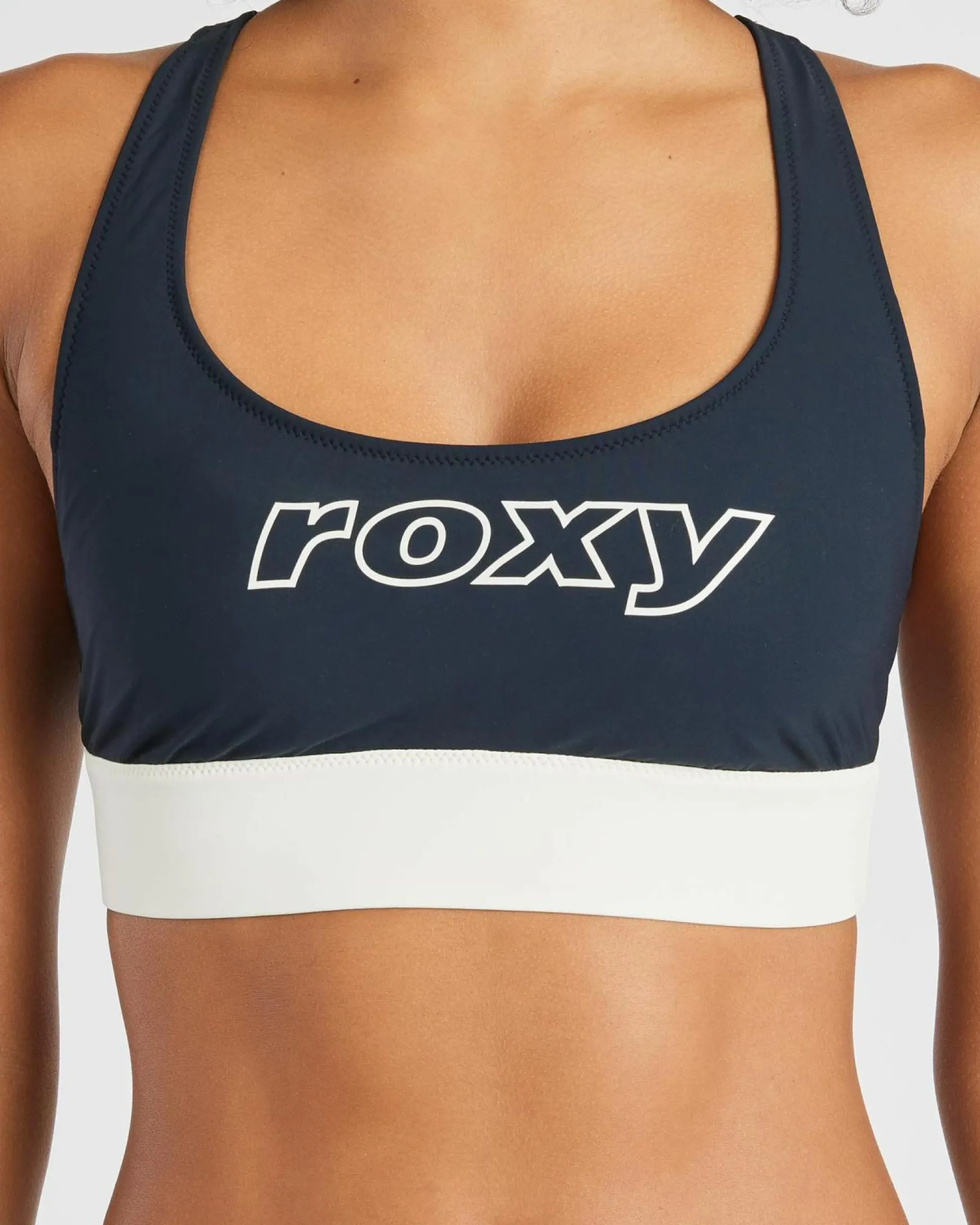 Roxy Active Colourblock Bralette Bikini Top