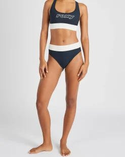 Roxy Active Colourblock Bralette Bikini Top