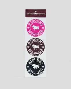 RW Small Round Stickers 3 Pack