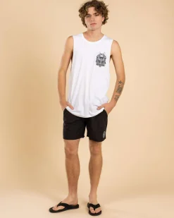 Sail Elastic Waist Shorts