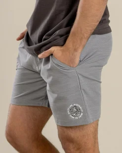 Sail Elastic Waist Shorts