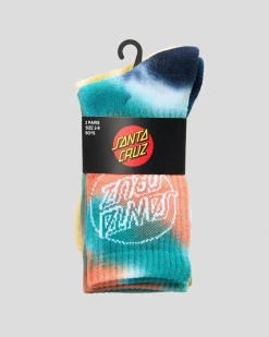 Santa Cruz Boys' Opus Dot Crew Socks 2 Pack