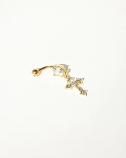 Santiago Cross Belly Ring