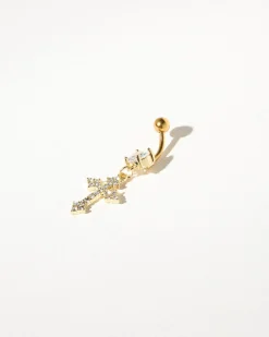 Santiago Cross Belly Ring