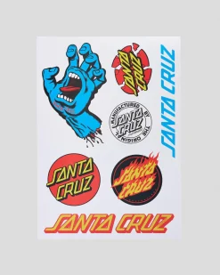 Screaming Hand Matte Sticker Sheet