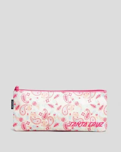 Screaming Paisley Long Pencil Case
