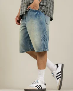 Script Smoko Denim Shorts