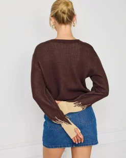 Set Fire Recycled Knit Sweater