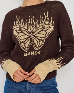 Set Fire Recycled Knit Sweater