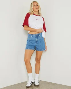 Seventy Threes Hemp Denim Shorts