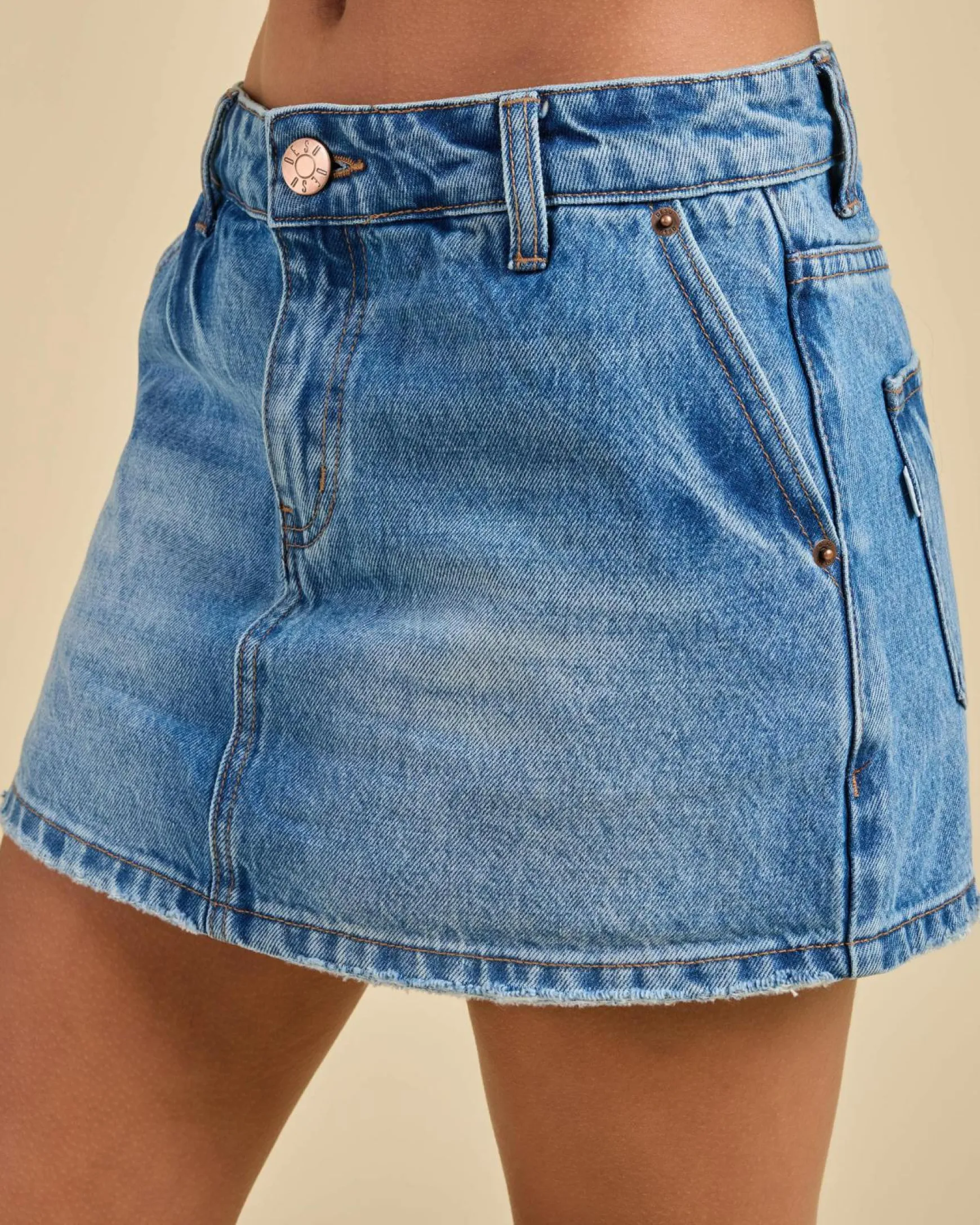 Shelly Denim Skort