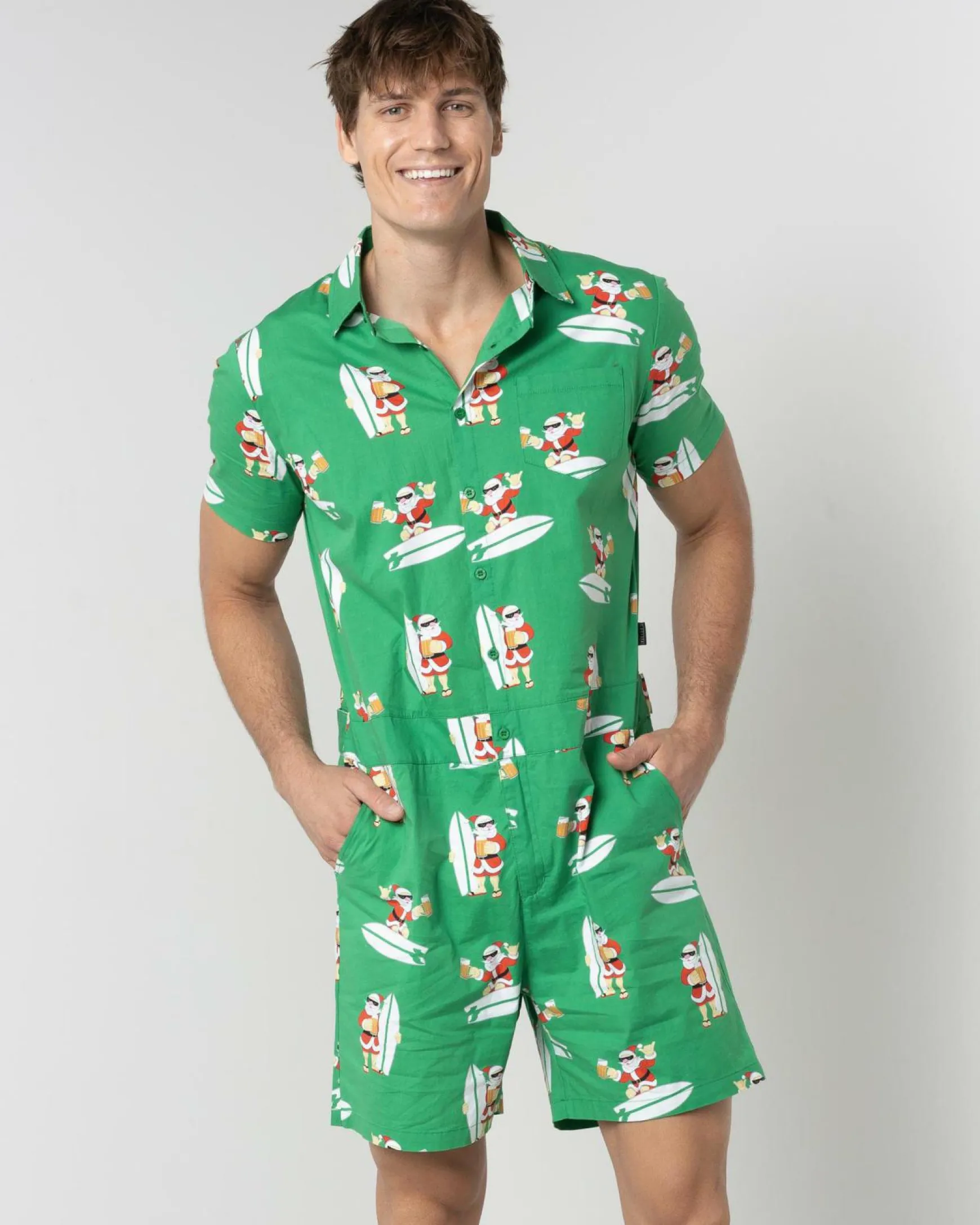 Shredding Santa Romper