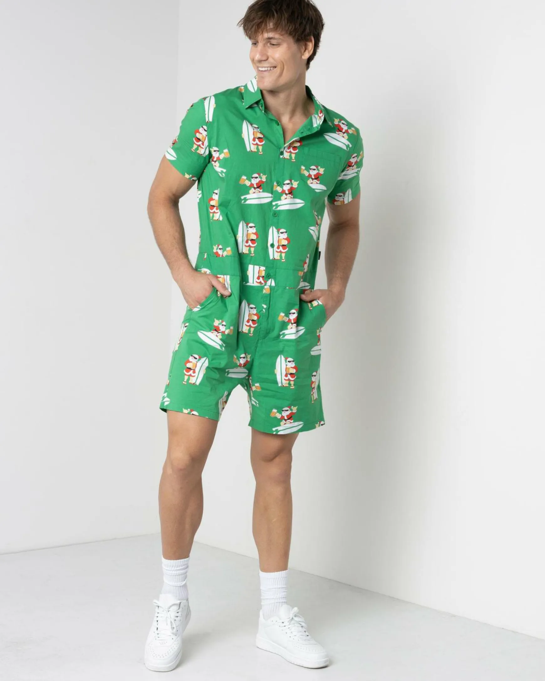 Shredding Santa Romper