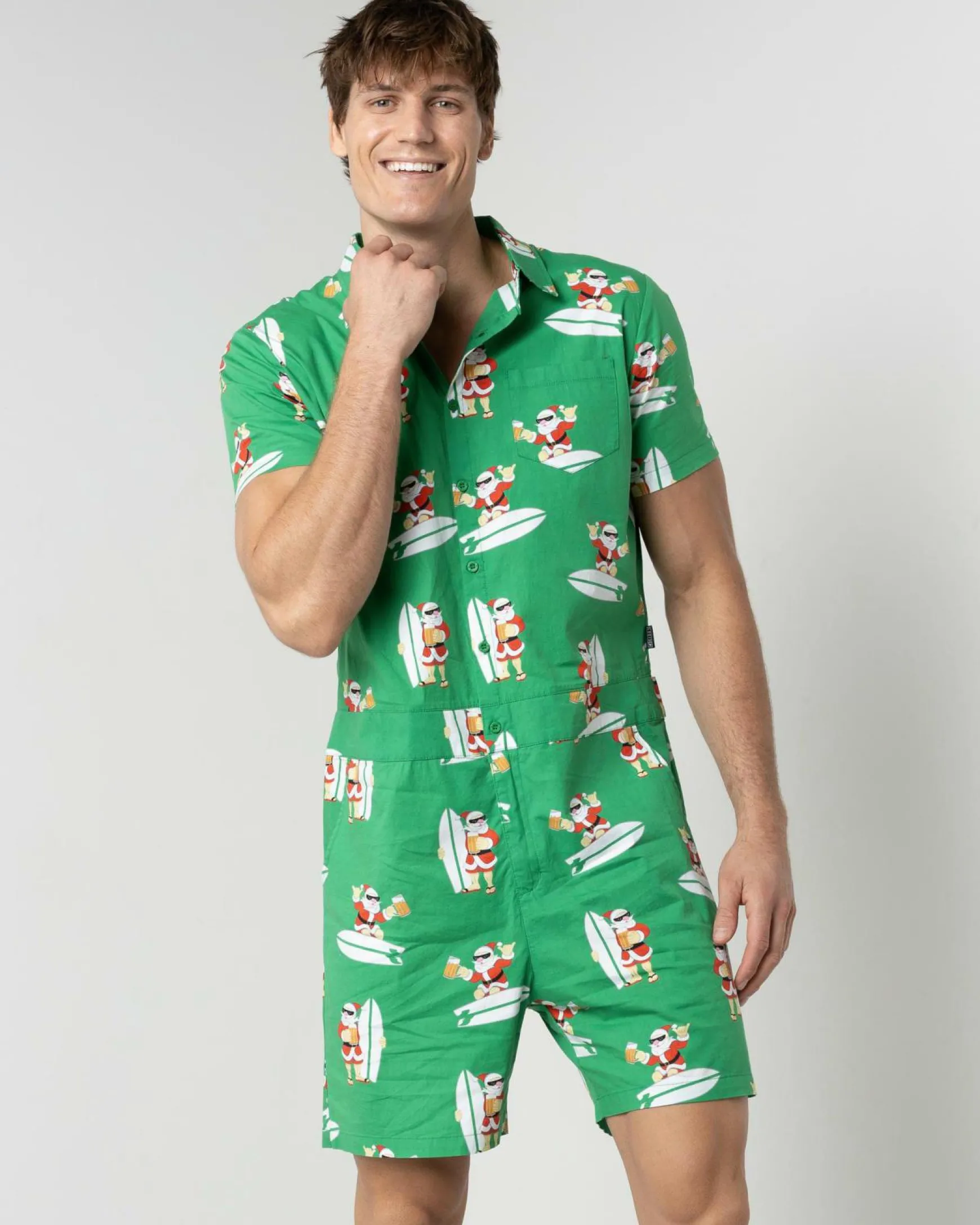 Shredding Santa Romper