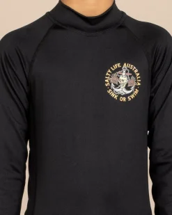 Sink Or Swim Long Sleeve Rash Vest