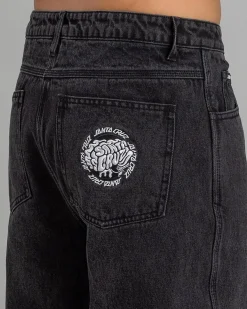 Skate Brain Dot Baggy Jeans