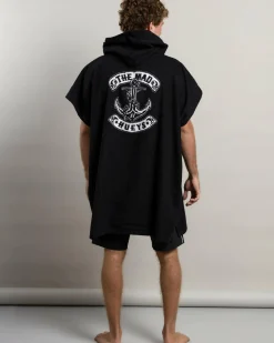 Skull Anchor Hooded Beach Towel