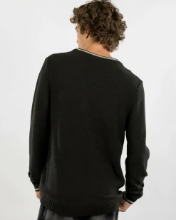 Skyliner Tipped Crew Knit Jumper