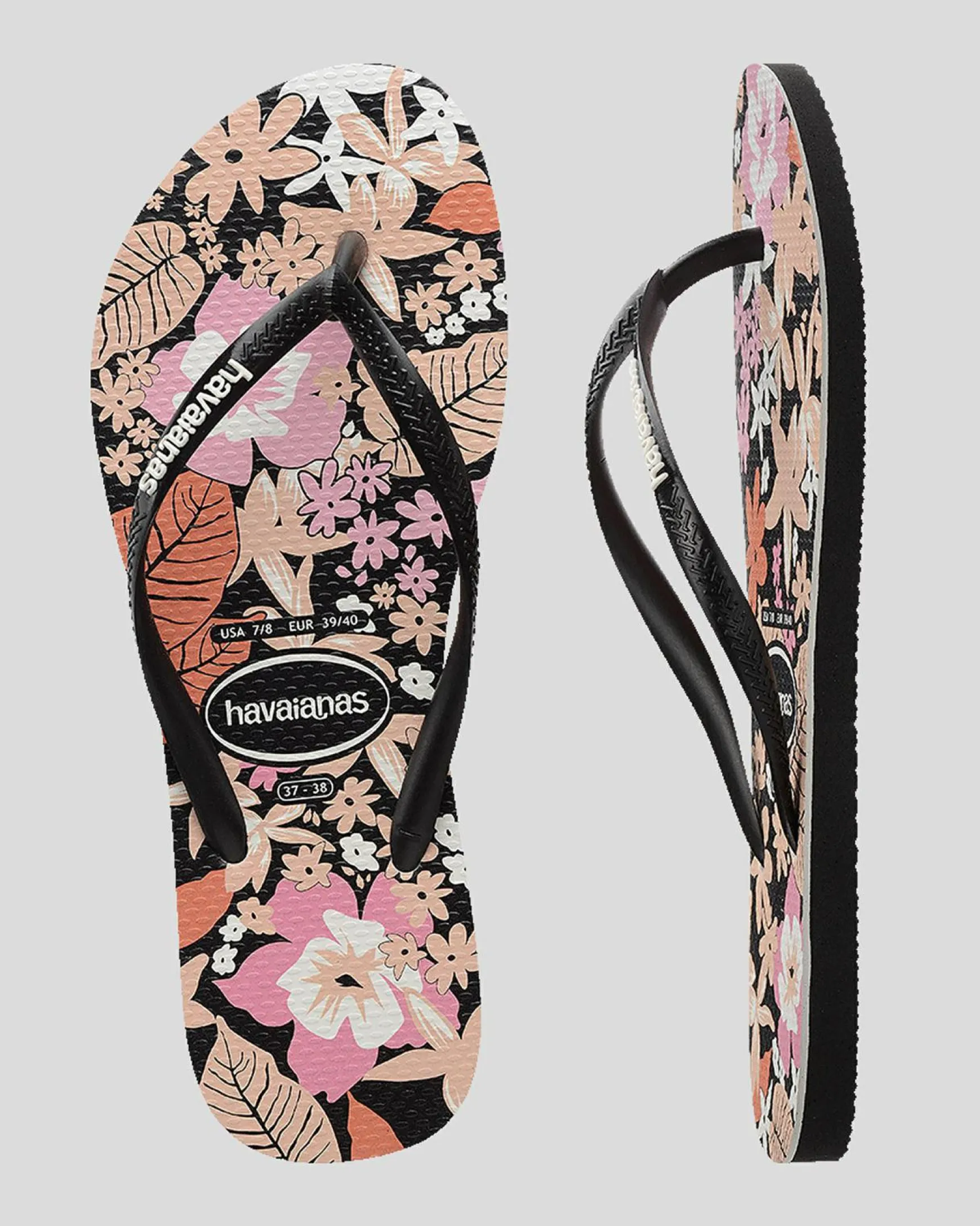 Slim Ditsy Bloom Thongs
