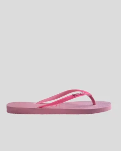 Slim Glitter Iridescent Thongs