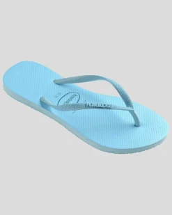 Slim Glitter Iridescent Thongs