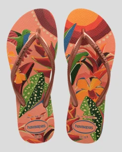 Slim Tropical Thongs