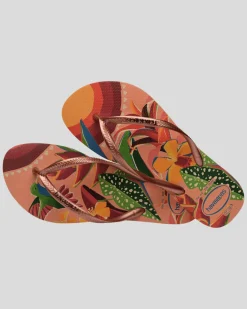 Slim Tropical Thongs