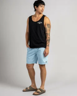 Slub Elastic 18" Walk Shorts