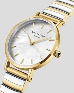 Small Edit White Mop Watch