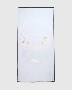 Smashed Crab Beach Towel