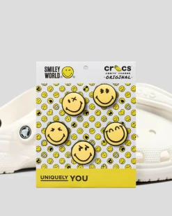 Smileyworld Jibbitz 5 Pack
