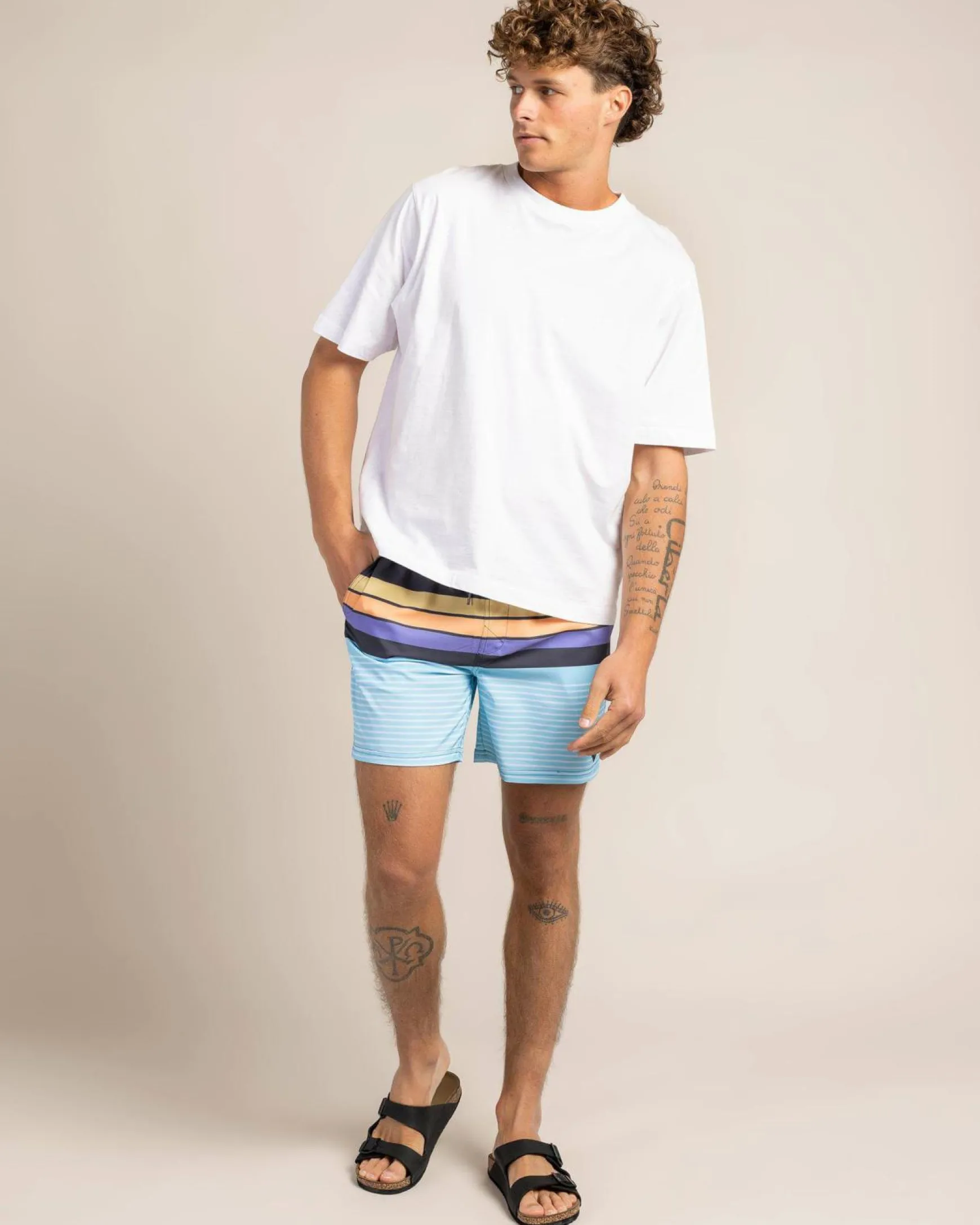 Solarcrest Elastic Waist Board Shorts