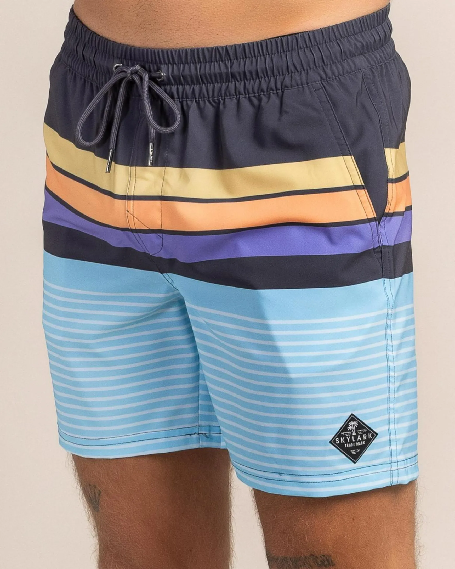 Solarcrest Elastic Waist Board Shorts