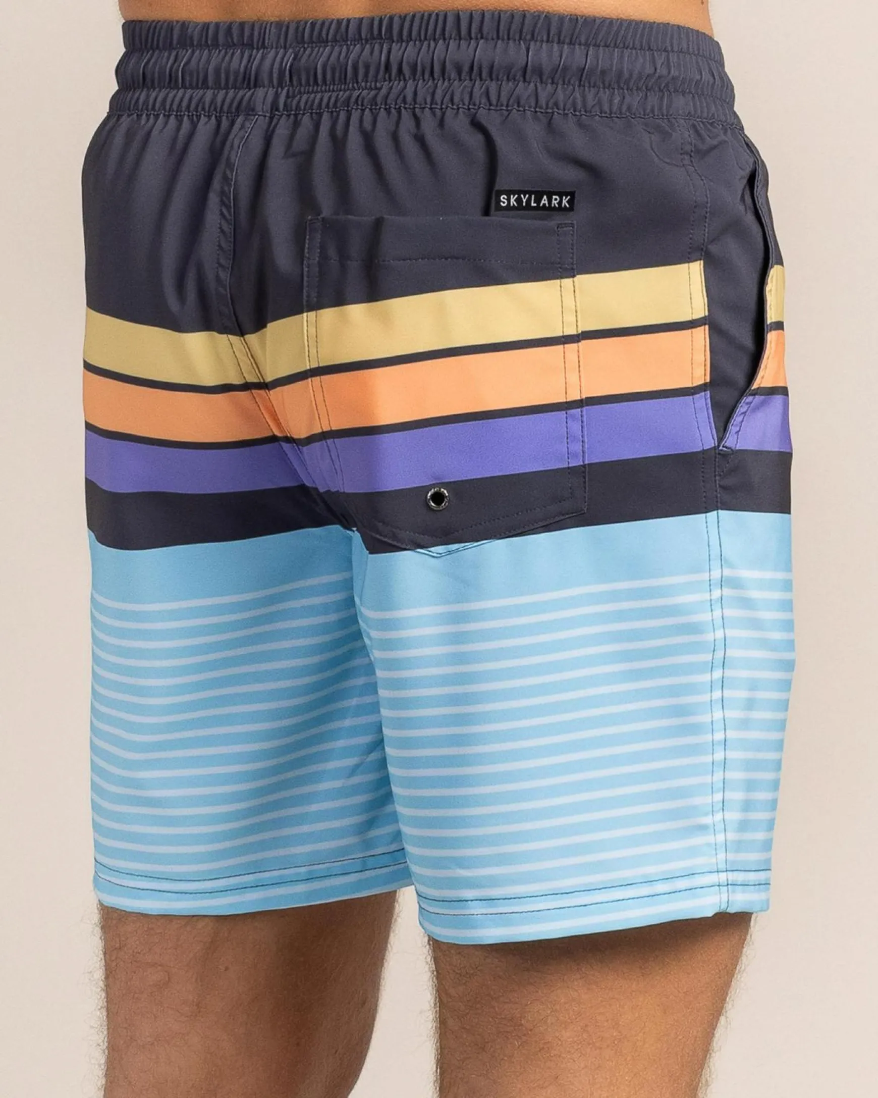 Solarcrest Elastic Waist Board Shorts