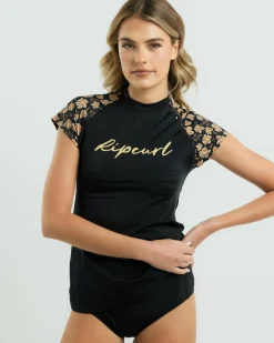 Soleil UPF Cap Sleeve Rash Vest