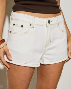 South Beach Micro Denim Shorts