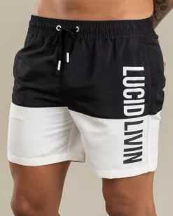 Split Elastic Waist Shorts