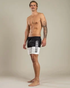 Split Elastic Waist Shorts