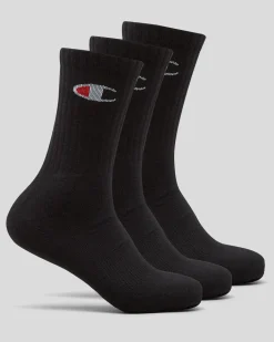 Sport C Logo Crew Socks 3 Pack