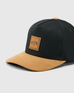 Stacked Snapback Cap