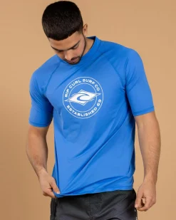 Stapler Short Sleeve Rash Vest