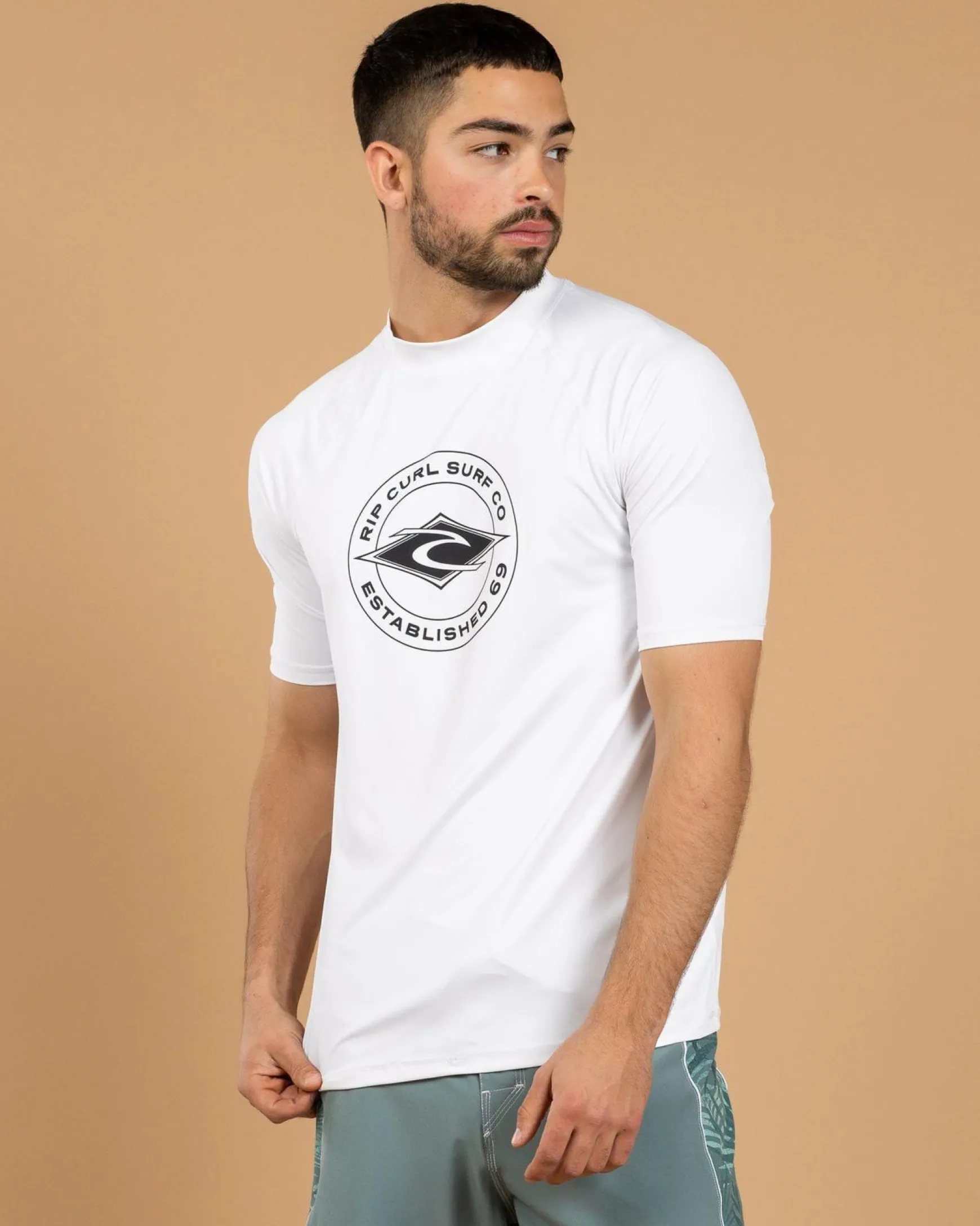 Stapler Short Sleeve Rash Vest