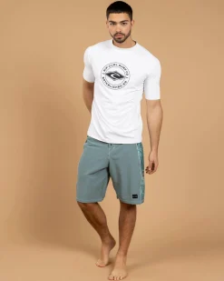 Stapler Short Sleeve Rash Vest